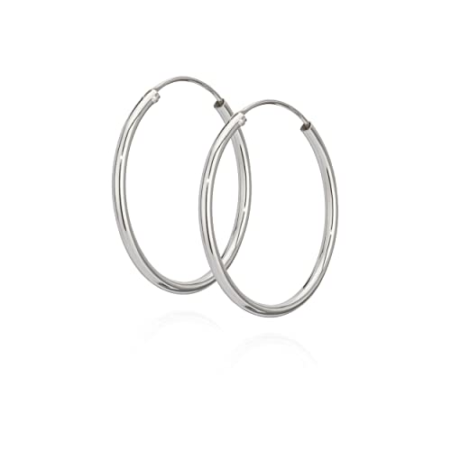 NKlaus Silber Paar 925 Sterlingsilber Creolen Ohrringe Ohrschmuck Ohrhänger 30mm 7404 NKlaus Silber Paar 925 Sterlingsilber Creolen Ohrringe Ohrschmuck Ohrhänger 30mm 7404 von NKlaus