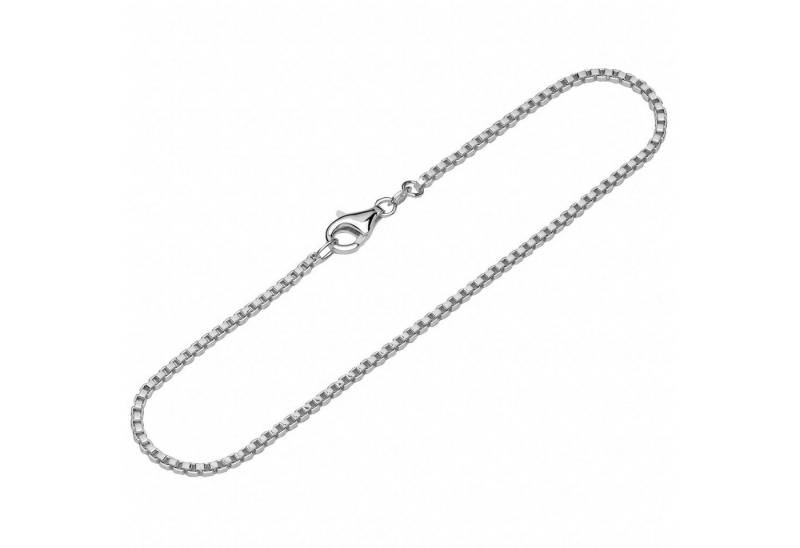 NKlaus Silberarmband 925 Silber 19cm Venezianerkette rund Damen 12484 (1 Stück), Made in Germany von NKlaus