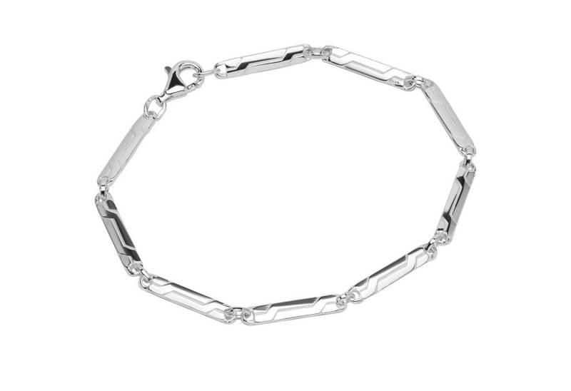 NKlaus Silberarmband 925 Silber 20cm Titania Ketten Damen 12460 (1 Stück), Made in Germany von NKlaus