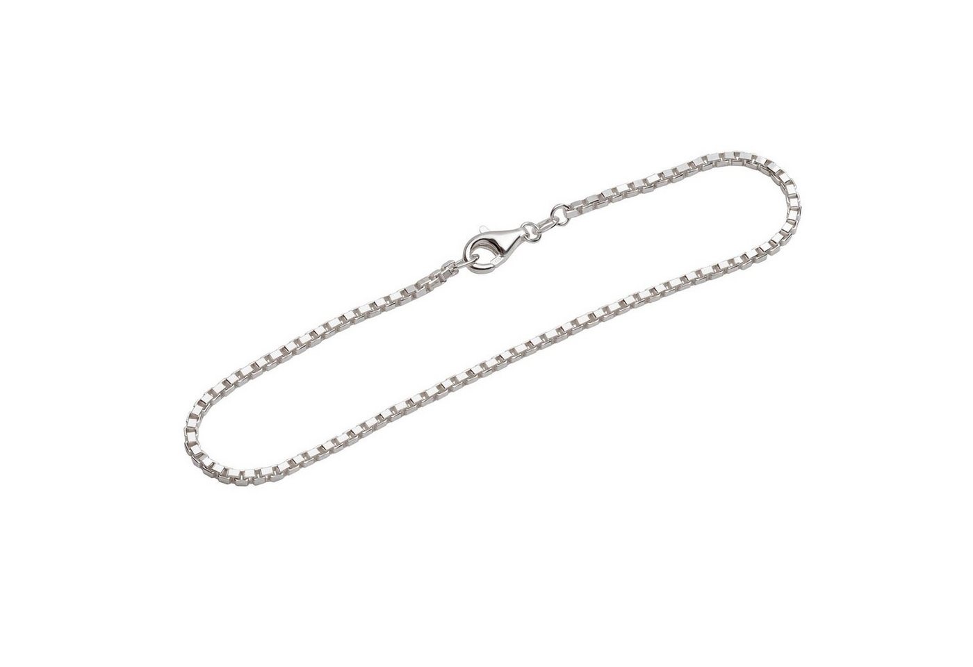NKlaus Silberarmband Armband 925 Sterling Silber 19cm Venezianerkette 8 (1 Stück), Made in Germany von NKlaus