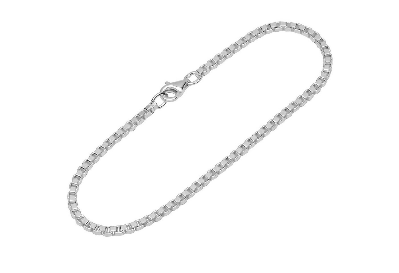 NKlaus Silberarmband Armband 925 Sterling Silber 19cm Venezianerkette d (1 Stück), Made in Germany von NKlaus