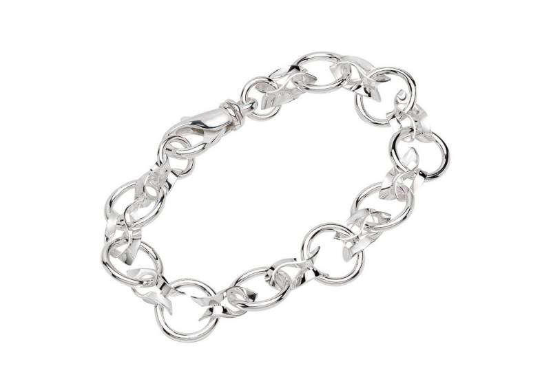 NKlaus Silberarmband Armband 925 Sterling Silber 20cm Designer Kette Da (1 Stück), Made in Germany von NKlaus