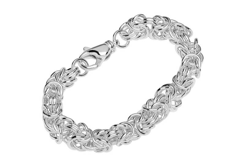 NKlaus Silberarmband 925 Silber 22cm Königskette rund Herren 12235 (1 Stück), Made in Germany von NKlaus