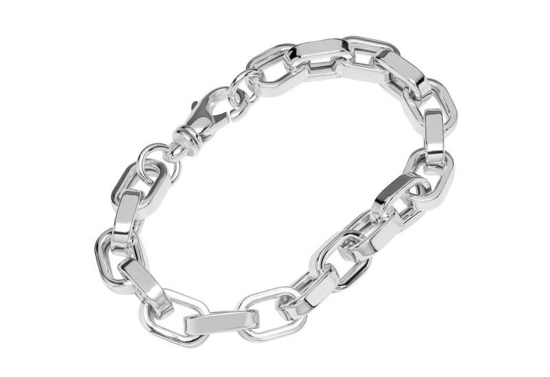 NKlaus Silberarmband Armband 925 Sterling Silber 22cm Noblesse Hohlkett (1 Stück), Made in Germany von NKlaus