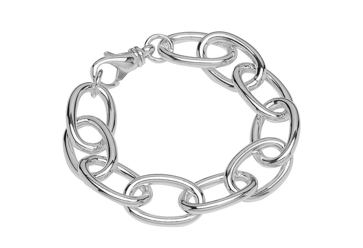 NKlaus Silberarmband Armband 925 Sterling Silber 22cm Weit Ankerkette r (1 Stück), Made in Germany von NKlaus