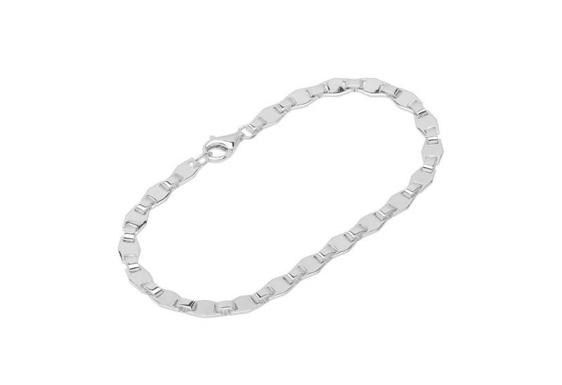 NKlaus Silberarmband 20cm designer Calla-Kette 925 Silber Herren (1 Stück), Made in Germany von NKlaus