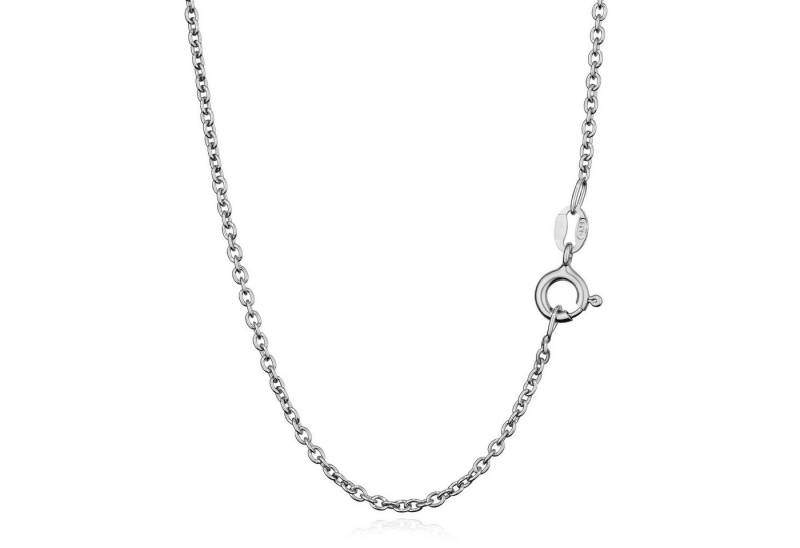 NKlaus Silberkette 70cm Ankerkette 925 Silber anlaufgeschützt Damen Mädchen 1,5mm breite (1 Stück), Made in Germany von NKlaus