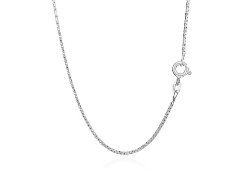 NKlaus Silberkette Echte 925er Sterlingsilber Venezianerkette Silberkette 38cm 0,90mm 2g (1 Stück), Made in Germany von NKlaus