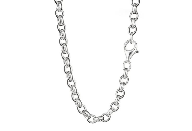 NKlaus Silberkette Silberkette 65cm Erbskette oval 925 Sterling Silbe (1 Stück), Made in Germany von NKlaus