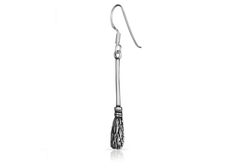 NKlaus Single-Ohrhaken Einzel Hexenbesen Damen Ohrhänger 925 Silber NKlaus Single-Ohrhaken Einzel Hexenbesen Damen Ohrhänger 925 Silber von NKlaus