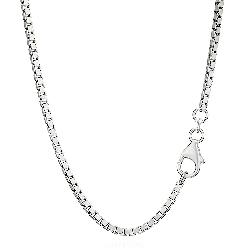 NKlaus 100cm Venezianerkette 925 Silber elegante Halskette Breite: 1,8mm Collier 18,4g schwer 5995 von NKlaus