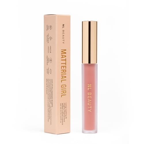 NL Beauty CAPPUCCINO Langanhaltender, flüssiger, matter Lippenstift - Angereichert mit den Vitaminen A, C und E - MATTERIAL GIRL 3.7 ml NL Beauty CAPPUCCINO Langanhaltender, flüssiger, matter Lippenstift - Angereichert mit den Vitaminen A, C und E - MATTERIAL GIRL 3.7 ml von NL BEAUTY