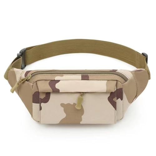 1-teilige Camo-Hüfttasche, Brust-Umhängetasche, Reisen, Wandern, Brusttasche, Modische Hüfttaschen für Spaziergänge, Angeln, Joggen, Sport Im Freien (Freie Größe) von NLDGR