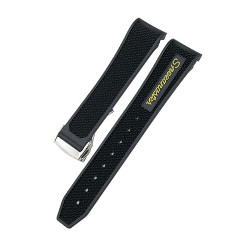 NLNKDTDPAK 18 mm 19 mm 20 mm 21 mm 22 mm Gummi-Silikon-Armband, passend for Omega Sxwatch Moon Watch, passend for Speedmaster, passend for Seamaster AT150, passend for Tag Heuer, weiches Armband(Black NLNKDTDPAK 18 mm 19 mm 20 mm 21 mm 22 mm Gummi-Silikon-Armband, passend for Omega Sxwatch Moon Watch, passend for Speedmaster, passend for Seamaster AT150, passend for Tag Heuer, weiches Armband(Black von NLNKDTDPAK