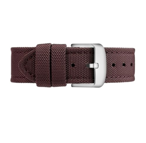 NLNKDTDPAK 22mm24 passend for Breitling Nylon-Uhrenarmband Super Ocean Series Nylonband alle(Brown sk,24mm) von NLNKDTDPAK