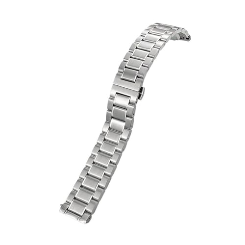 NLNKDTDPAK 316L Edelstahl 20 mm passend for Tissot T060 Serie for T060408 T060408 Herrenarmbänder Metall-Uhrenarmband(Silver) von NLNKDTDPAK