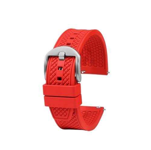 NLNKDTDPAK Fluorkautschuk-Uhrenarmband, passend for Rolex, passend for Tudor, passend for Omega, passend for IWC, 20 mm, 22 mm, weich, schwarz, blau, orange, rot, grün, Herrenarmband, Schnellwechselst NLNKDTDPAK Fluorkautschuk-Uhrenarmband, passend for Rolex, passend for Tudor, passend for Omega, passend for IWC, 20 mm, 22 mm, weich, schwarz, blau, orange, rot, grün, Herrenarmband, Schnellwechselst von NLNKDTDPAK