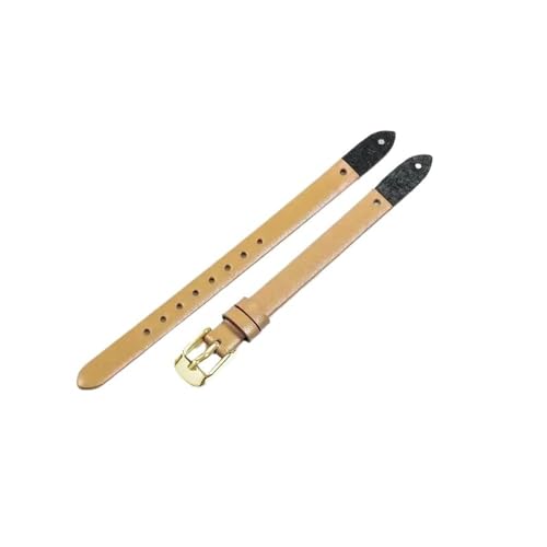 NLNKDTDPAK Hochwertige Uhrenarmbänder, passend for Fossil Es4000 ES4340 ES4119 Es3565 ES3745, weiches Armband, 8 mm(Apricot-Golden-K1) von NLNKDTDPAK