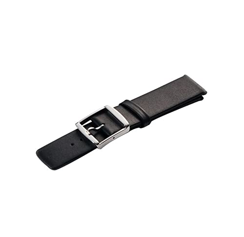 NLNKDTDPAK Leder Armbanduhr Gurtband Armbanduhren Band16mm 18mm 20mm 22mm 24mm Männer und Frauen Braune schwarze Band(Brown,22mm) von NLNKDTDPAK