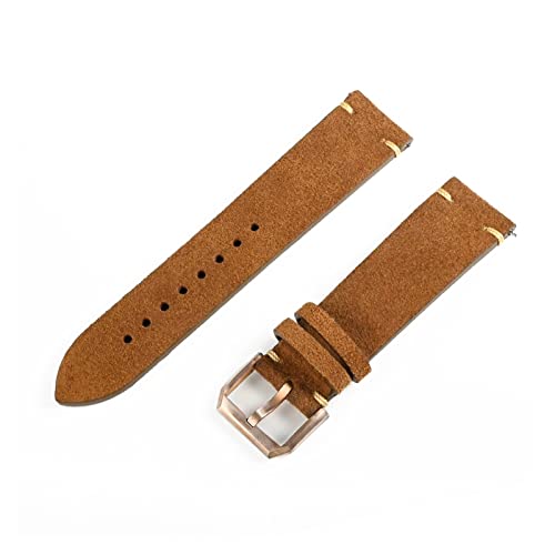 NLNKDTDPAK Leder Ersatzgurt Männer und Frauen Klassische 22mm Weiche Braune Riemen Handgelenk Vintage Armband NLNKDTDPAK Leder Ersatzgurt Männer und Frauen Klassische 22mm Weiche Braune Riemen Handgelenk Vintage Armband von NLNKDTDPAK