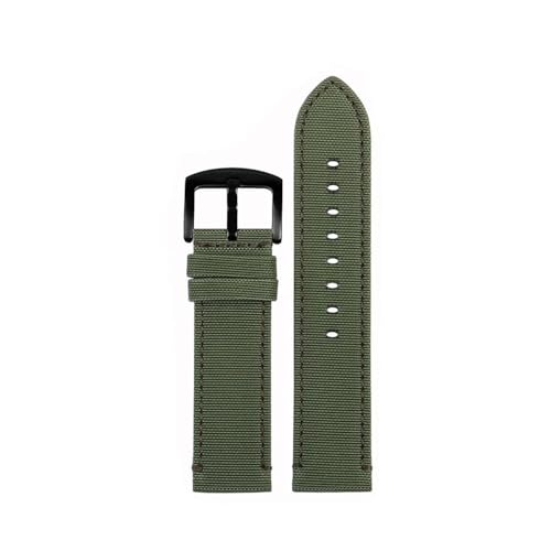 NLNKDTDPAK Passend for Tissot Chrono XL SeriesT116.617A Nylonarmband 1853 / Passend for Mido Canvas Uhr mit Uhrenzubehör Herrenarmband 22 mm(Army green bk) von NLNKDTDPAK