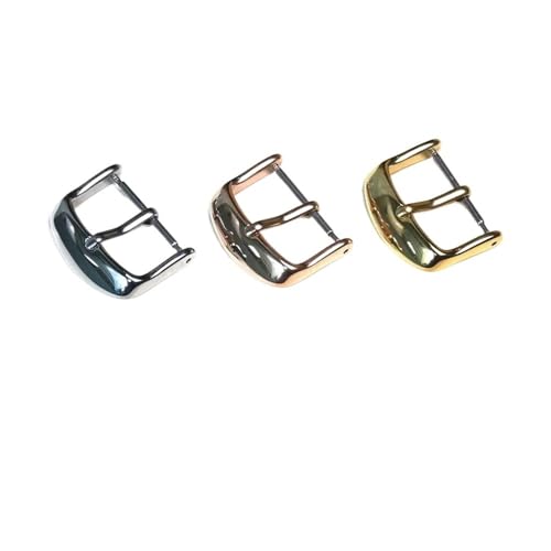 NLNKDTDPAK Uhrenzubehör aus Hautleder, 15 mm, 18 mm, mit Dornschließe, passend for Blancpain Villeret Damen(Blue,18mm) von NLNKDTDPAK