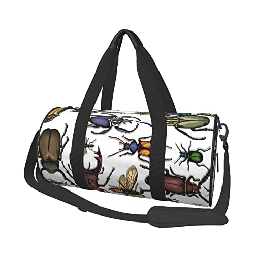 Bright Insects Reise-Seesack, große Sport-Sporttasche, multifunktionale Übernachtungstasche für Männer und Frauen Bright Insects Reise-Seesack, große Sport-Sporttasche, multifunktionale Übernachtungstasche für Männer und Frauen von NLWQEKV