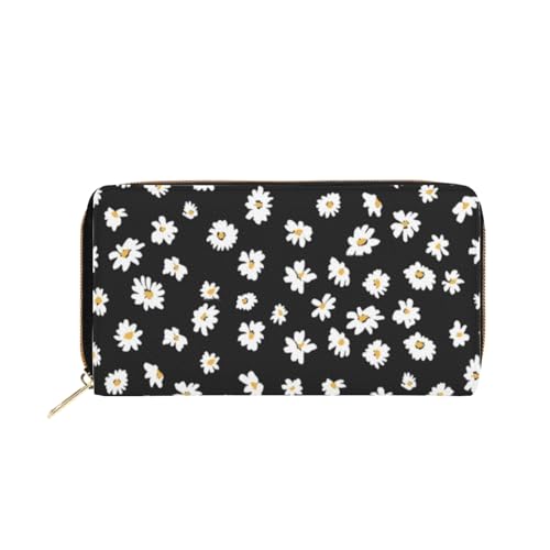 NLWQEKV Daisy-Geldbörse für Damen und Herren, Herren- und Damen-Geldbörse aus Leder für Handygeld, Kreditkarten, Schlüsselwechsel von NLWQEKV