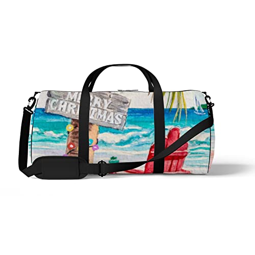 Sport- und Fitnessstudio-Reisetasche für Yoga, Tanzen, Übernachtungs-Weekend-Reisetasche, Weihnachtspalme, Workout-Handgepäck-Umhängetasche für Damen und Herren Sport- und Fitnessstudio-Reisetasche für Yoga, Tanzen, Übernachtungs-Weekend-Reisetasche, Weihnachtspalme, Workout-Handgepäck-Umhängetasche für Damen und Herren von NLWQEKV