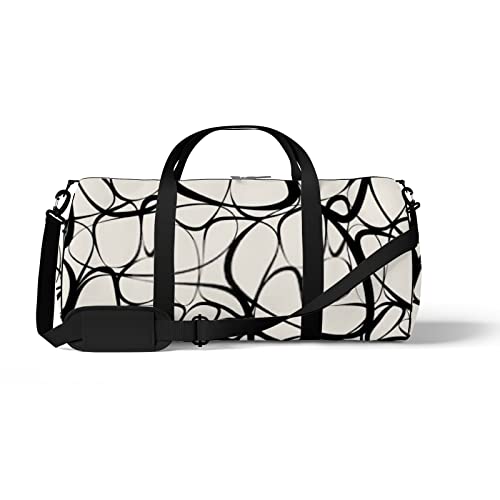 Sport- und Fitnessstudio-Reisetasche für Yoga, Tanzen, Übernachtungs-Weekend-Reisetasche, moderner Abstrakter Hintergrund, Workout-Handtasche zum Mitnehmen, Umhängetasche für Damen und Herren Sport- und Fitnessstudio-Reisetasche für Yoga, Tanzen, Übernachtungs-Weekend-Reisetasche, moderner Abstrakter Hintergrund, Workout-Handtasche zum Mitnehmen, Umhängetasche für Damen und Herren von NLWQEKV