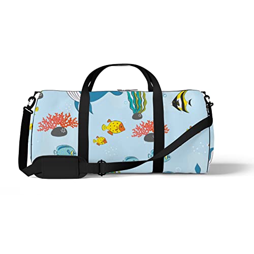 Sport- und Fitnessstudio-Reisetasche für Yoga, Tanzen, Übernachtungs-Wochenend-Reisetasche, Unterwasserpflanzen, Workout-Handtasche, Umhängetasche für Damen und Herren Sport- und Fitnessstudio-Reisetasche für Yoga, Tanzen, Übernachtungs-Wochenend-Reisetasche, Unterwasserpflanzen, Workout-Handtasche, Umhängetasche für Damen und Herren von NLWQEKV