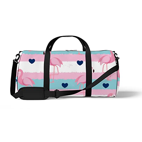 Sport- und Fitnessstudio-Reisetasche für Yoga, Tanzen, Wochenend-Reisetasche mit Retro-Flamingo-Hintergrund, Workout-Umhängetasche für Damen und Herren Sport- und Fitnessstudio-Reisetasche für Yoga, Tanzen, Wochenend-Reisetasche mit Retro-Flamingo-Hintergrund, Workout-Umhängetasche für Damen und Herren von NLWQEKV