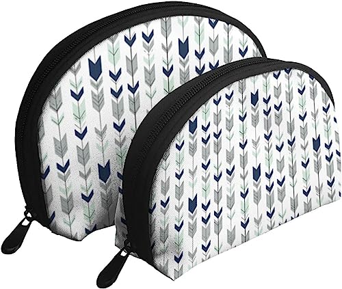 Stück Kosmetiktaschen, Motiv: Befiederungspfeile, Hipster, Reise-Make-up-Tasche, Muschel-Kulturbeutel, Damen-Handtasche Stück Kosmetiktaschen, Motiv: Befiederungspfeile, Hipster, Reise-Make-up-Tasche, Muschel-Kulturbeutel, Damen-Handtasche von NLWQEKV