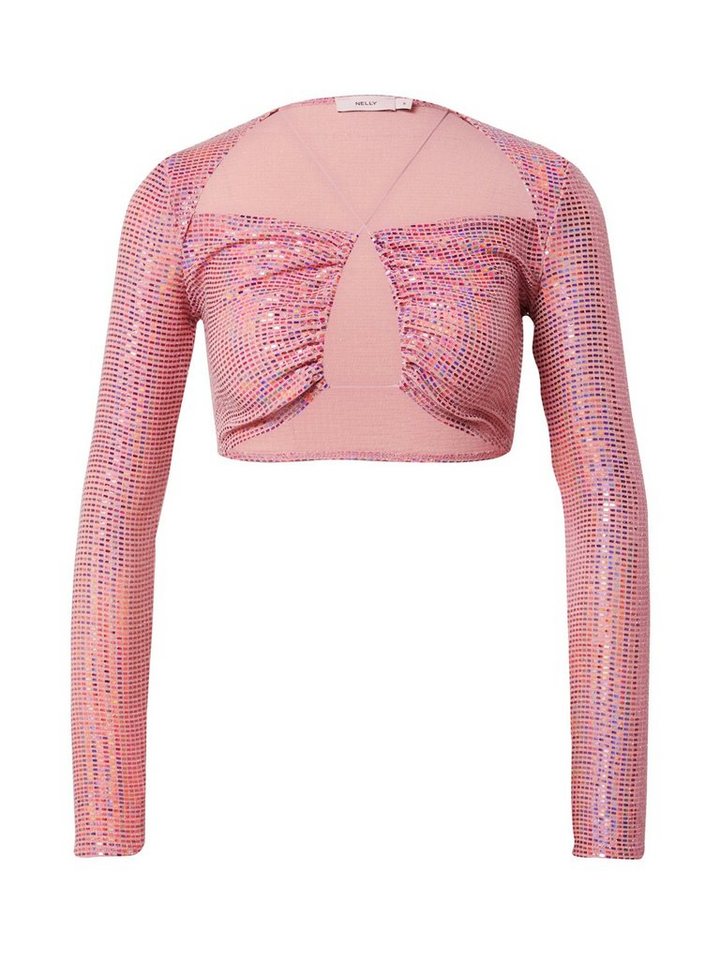 NLY by Nelly Langarmshirt (1-tlg) Drapiert/gerafft von NLY by Nelly