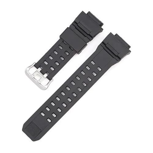 NMASDUYPU Silikon Gummi Armband Kompatibel GW9400 GW9300 Band Männer Frauen Sport Wasserdichte Uhrenarmbänder Matte Armband Gürtel Zubehör(Matte black) von NMASDUYPU