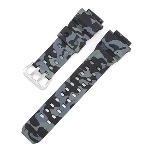 NMASDUYPU Silikonkautschukarmband for GW9400 GW9300 Band Männer Frauen Sport Wasserdichte Uhrenarmbänder Mattes Armband TPU Gürtel Zubehör(Svart) von NMASDUYPU