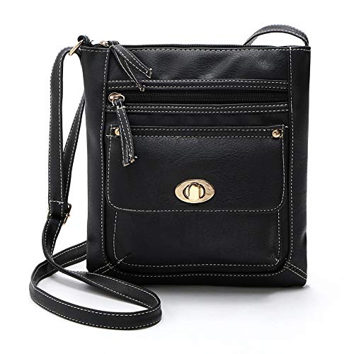 NMERWT Damen Umhängetasche Ledertasche Cross Body Shoulder Messenger Bag Tasche Schultertasche Damen Wasserdicht Tasche Freizeit Reisen Sport Shopper Festival Tasche von NMERWT