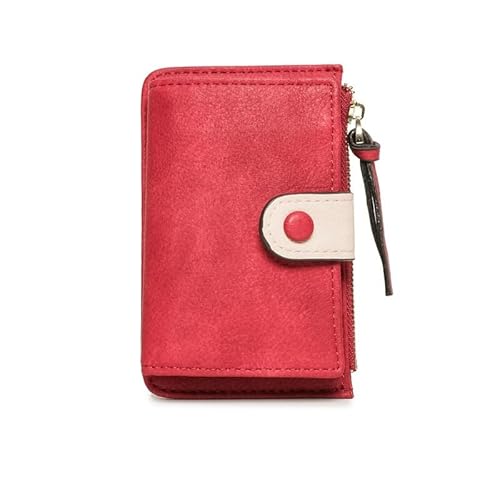 NMVAWIPT Damen Leder Schlüsselanhänger Tasche Kartenhalter ID Slot Multifunktionaler Schlüssel Brieftasche Clip(Style 1) von NMVAWIPT