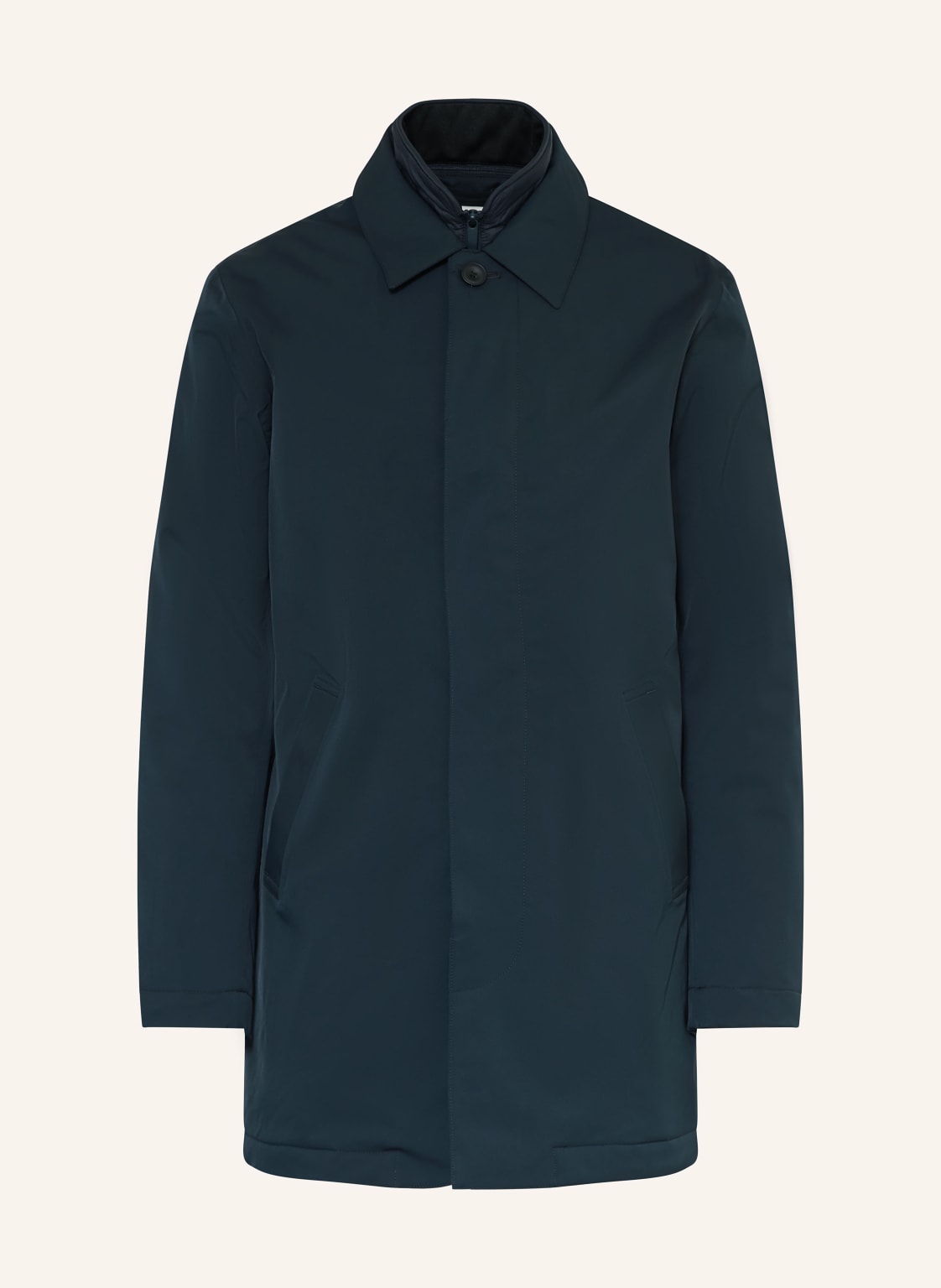 Nn.07 Mantel Blake blau von NN.07