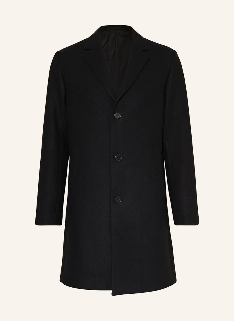 Nn.07 Wollmantel Austin schwarz von NN.07