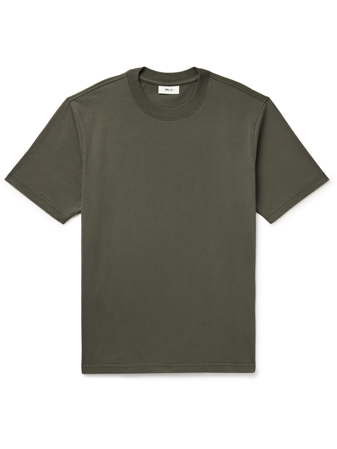 NN07 - Adam 3209 Pima Cotton-Jersey T-Shirt - Men - Green - XXL von NN07