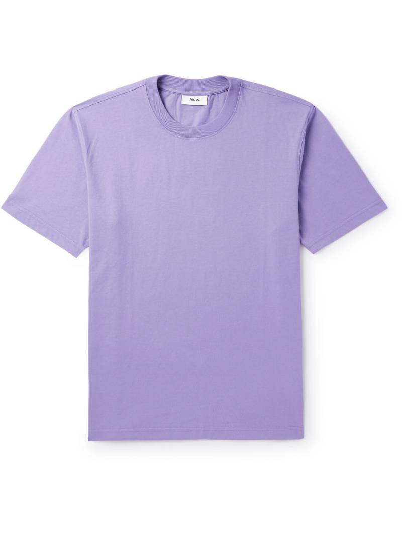 NN07 - Adam 3209 Pima Cotton-Jersey T-Shirt - Men - Purple - S von NN07