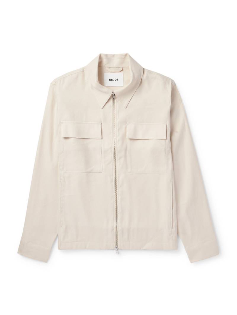 NN07 - Alban 1808 LENZING™ ECOVERO™ and Linen-Blend Jacket - Men - Neutrals - S von NN07