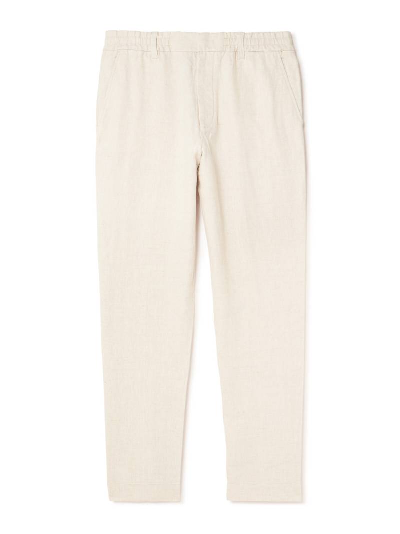 NN07 - Billie 1454 Tapered Linen Trousers - Men - Neutrals - 30W 32L von NN07