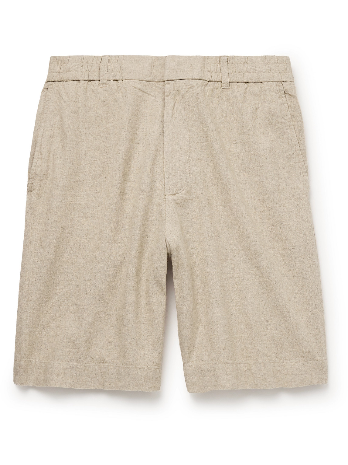 NN07 - Billie 5397 Straight-Leg Linen and Organic Cotton-Blend Shorts - Men - Neutrals - UK/US 34 von NN07