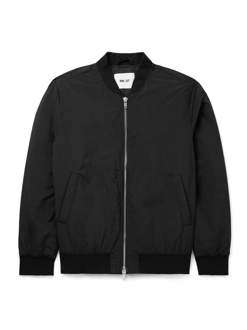 NN07 - Dixon 8280 Padded Recycled-Shell Bomber Jacket - Men - Black - XXL von NN07