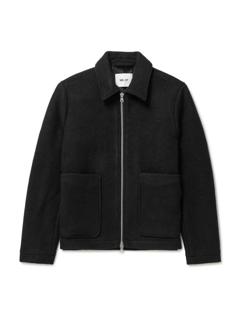NN07 - Gael 8267 Brushed Wool-Blend Jacket - Men - Black - M von NN07