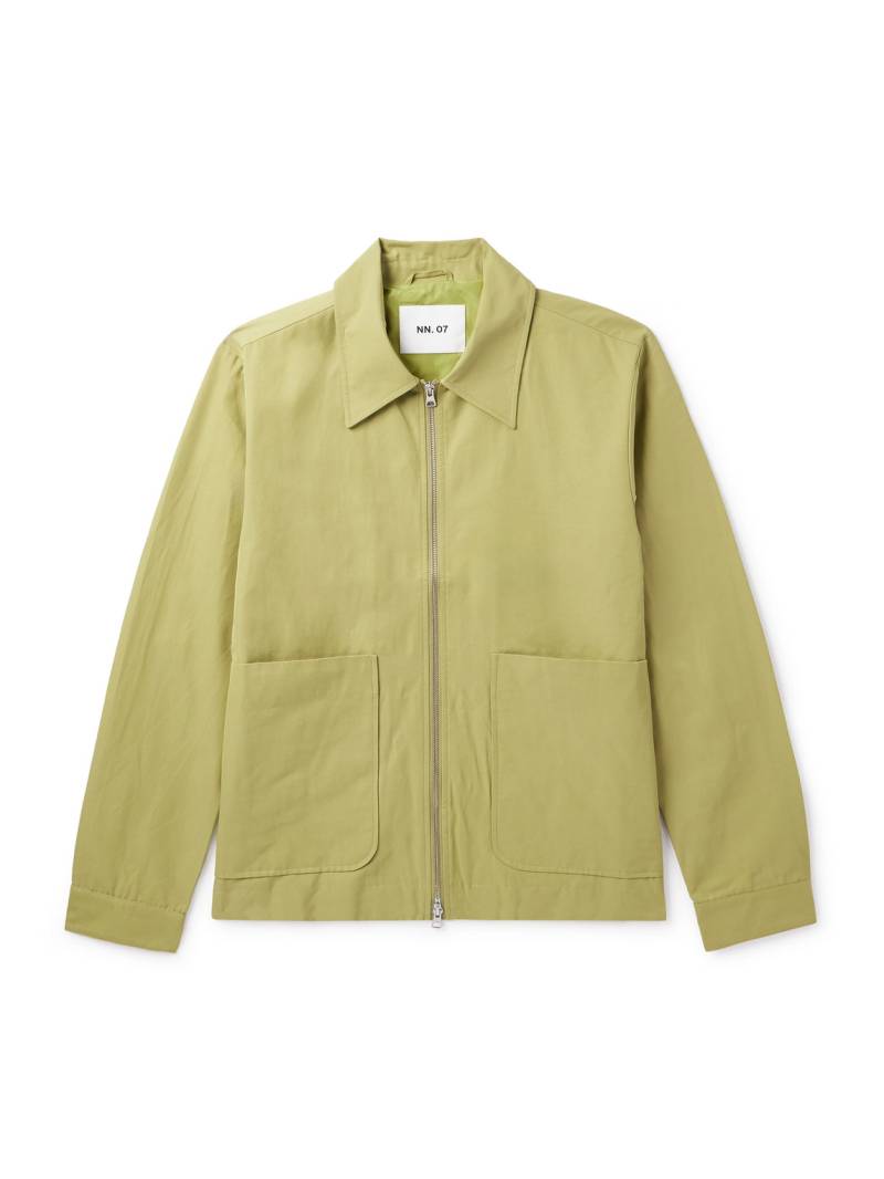 NN07 - Gael Organic Cotton-Blend Jacket - Men - Green - XXL von NN07