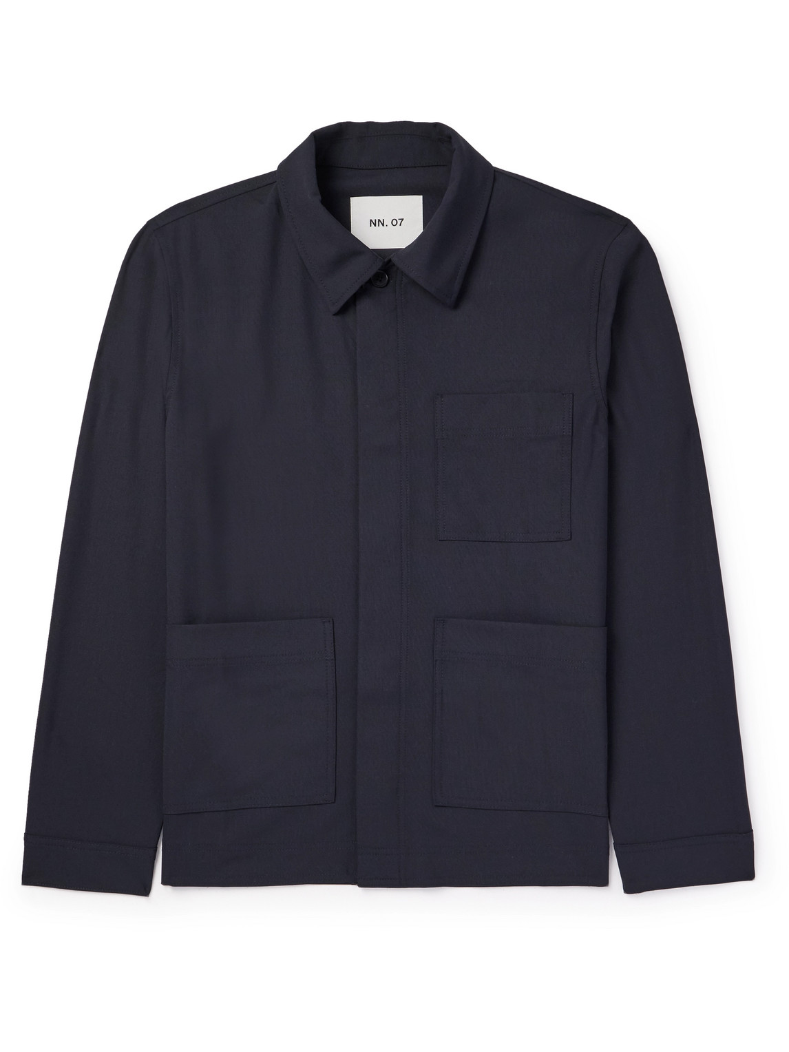 NN07 - Olav 1088 Woven Shirt Jacket - Men - Blue - XXL NN07 - Olav 1088 Woven Shirt Jacket - Men - Blue - XXL von NN07