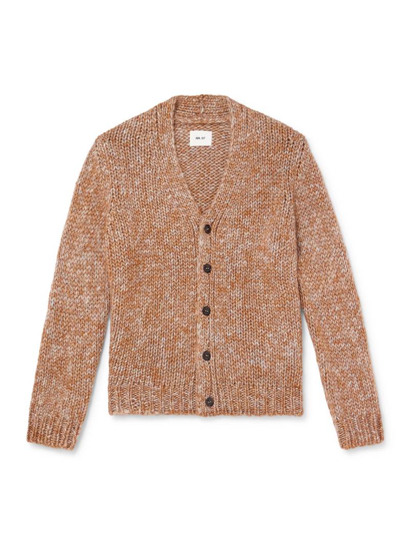 NN07 - Osky 60008 Wool-Blend Cardigan - Men - Orange - XXL von NN07